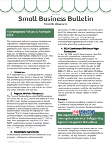 Small Business Bulletin - April 2024