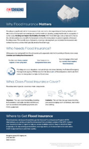 Why Flood Insurance Matters